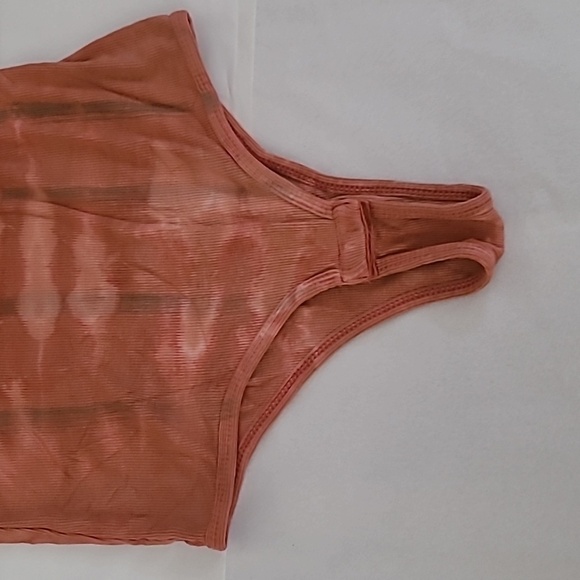 NWT Olivaceous Boho Small Rust Tie Dye Bodysuit - Picture 7 of 11